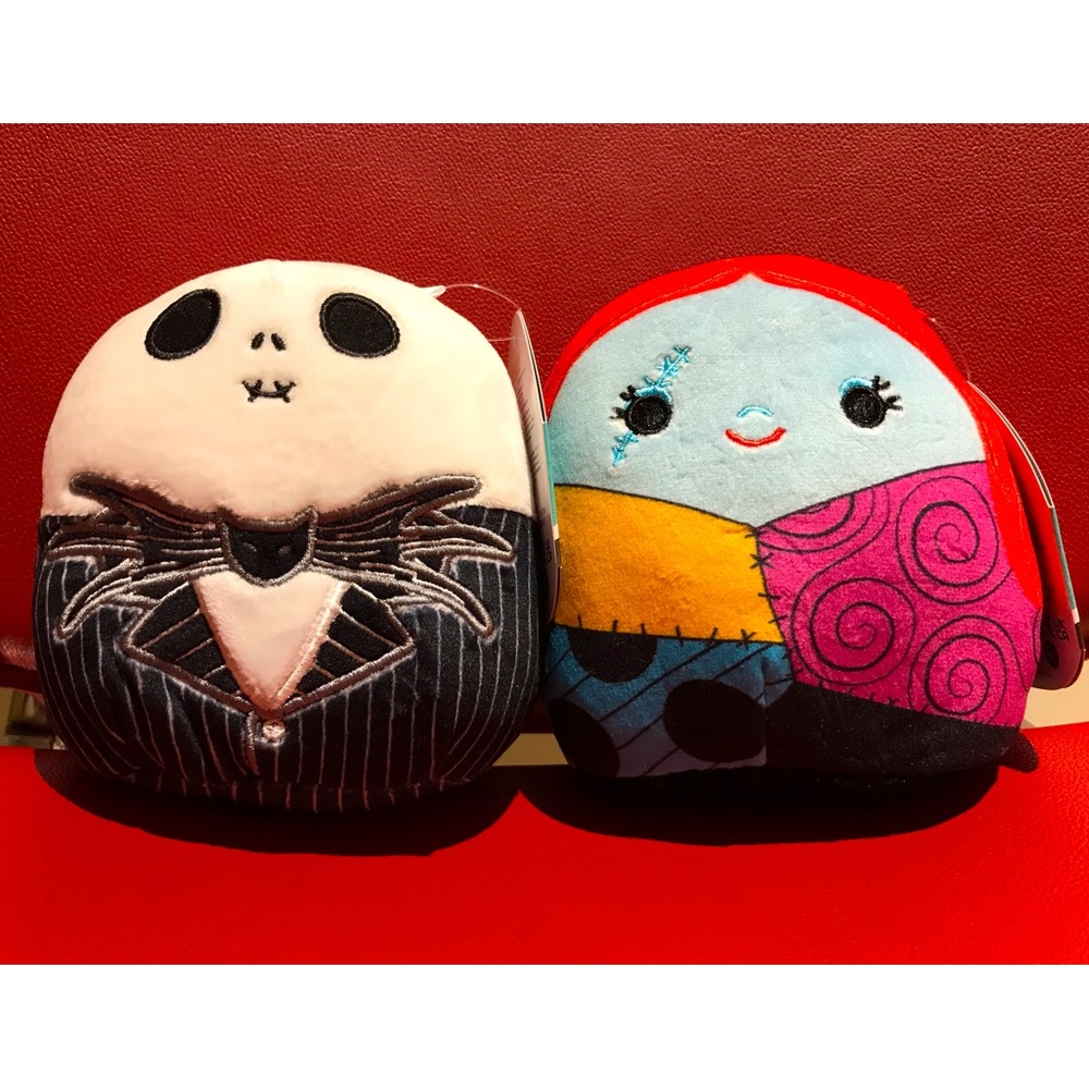 Jack and Sally Squishmallows NWT